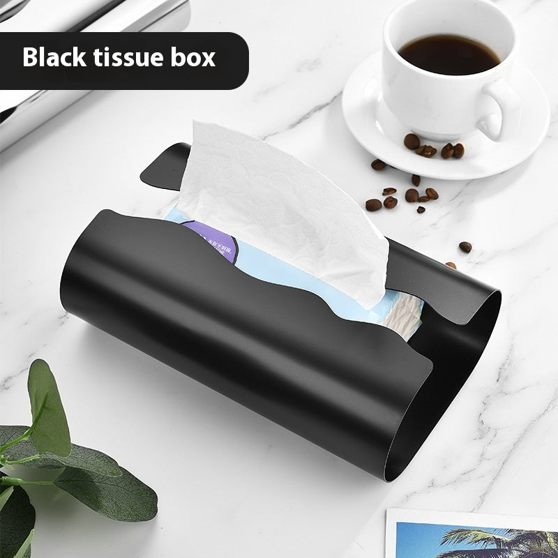 Edelstahl Papierhandtuchbox für den Schreibtisch – Bild 8 | LuxeStyle