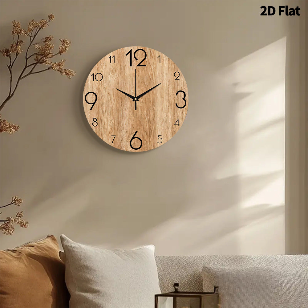 Holz-Uhr