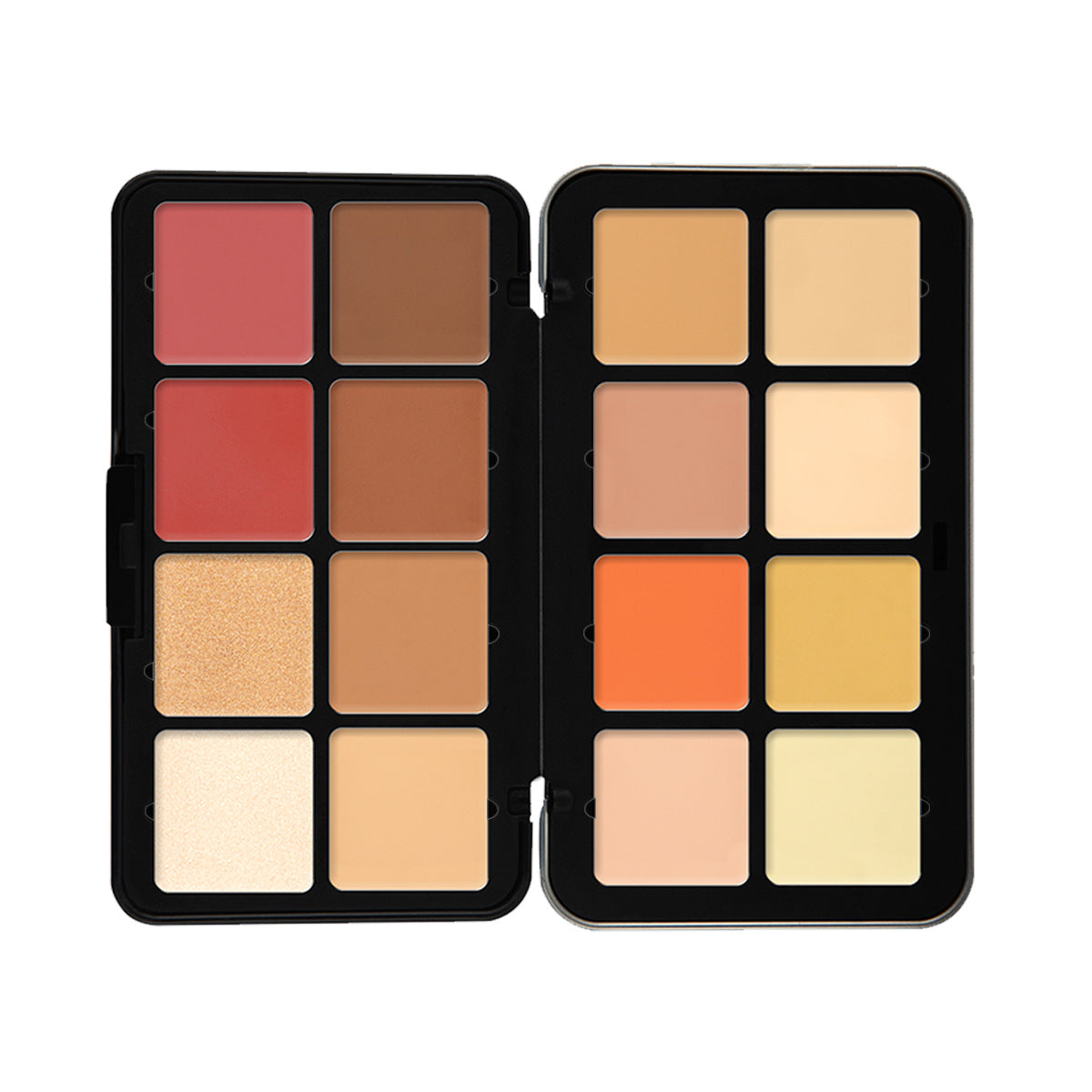 12-Farben-Blusher-Palette Matt, Schimmer & Creme – Bild 3 | LuxeStyle