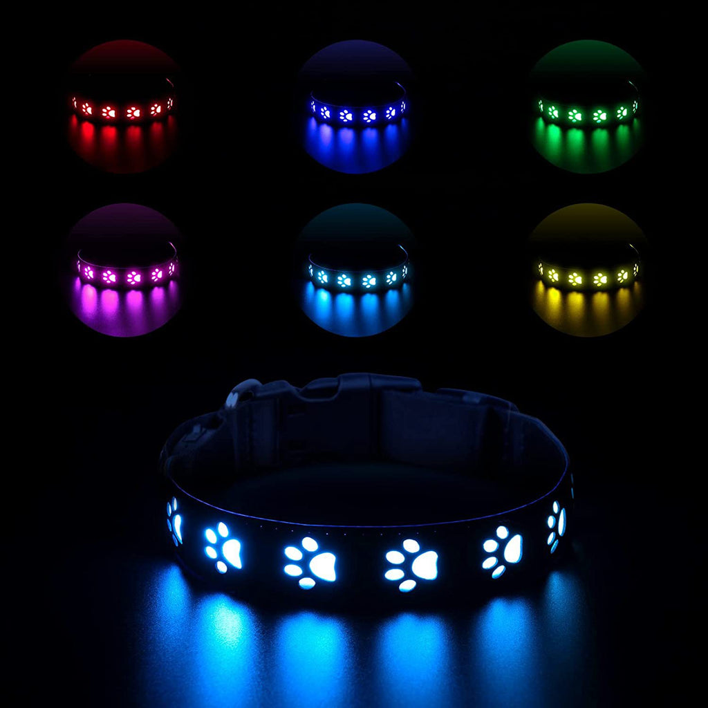 LED Leuchthalsband für Hunde, 7 Farben – Bild 5 | LuxeStyle
