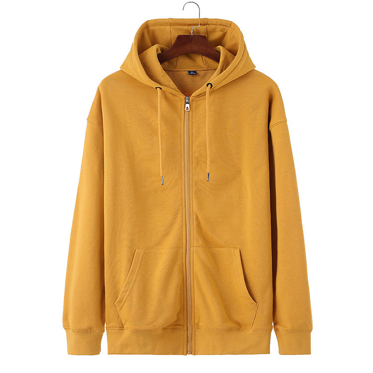 Kapuzen-Sweatshirt aus Frottee mit Reissverschluss