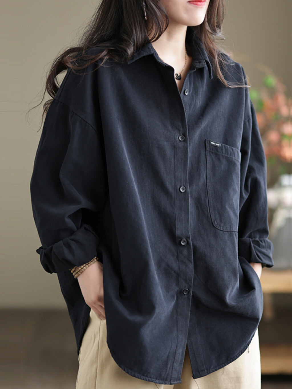 Damen Bluse mit weiten Ärmeln – Bild 7 | LuxeStyle