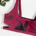 Damen Bikini Sunset Zip Farbverlauf