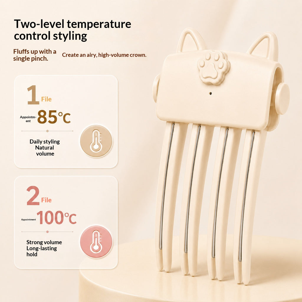Stylingklemme mit Temperaturkontrolle