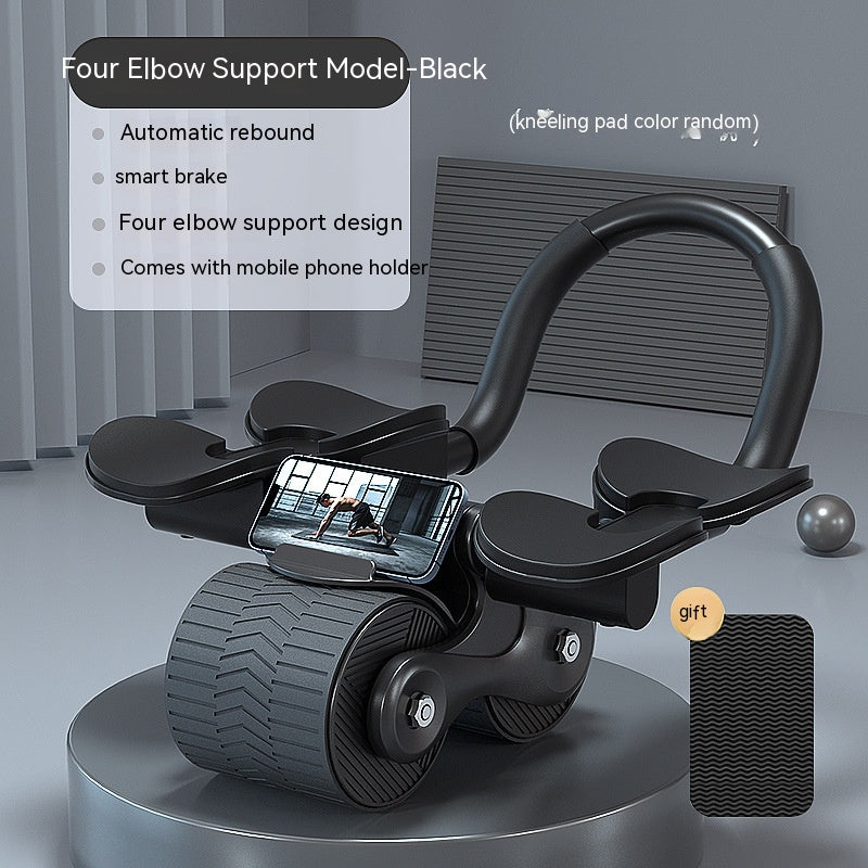 Ellbogenstütze Bauchtrainer mit automatischem Rückzug – Bild 3 | LuxeStyle