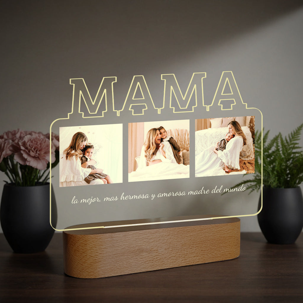 Foto-Nachtlicht mit personalisiertem Bild – Bild 3 | LuxeStyle