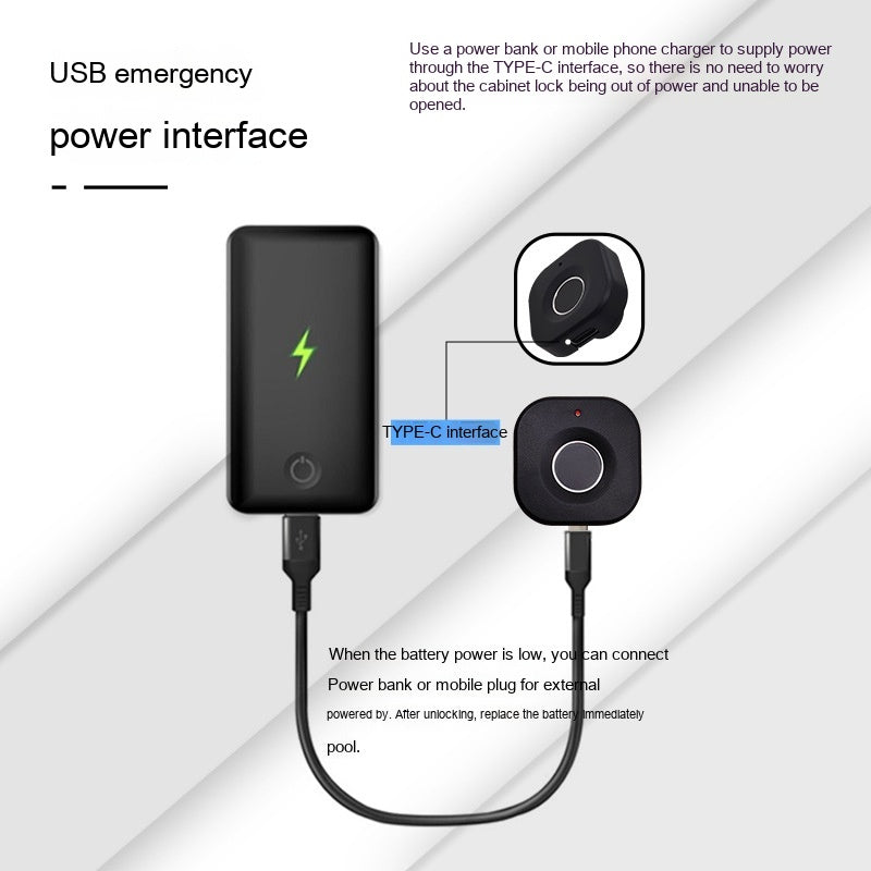 Smartes Fingerabdruck-Schloss für Schubladen & Schränke – Bild 16 | LuxeStyle