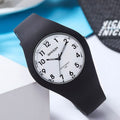 Simple Temperament Jelly Color Silikonuhr | LuxeStyle