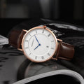 Herren Business-Uhr mit römischem Zifferblatt | LuxeStyle