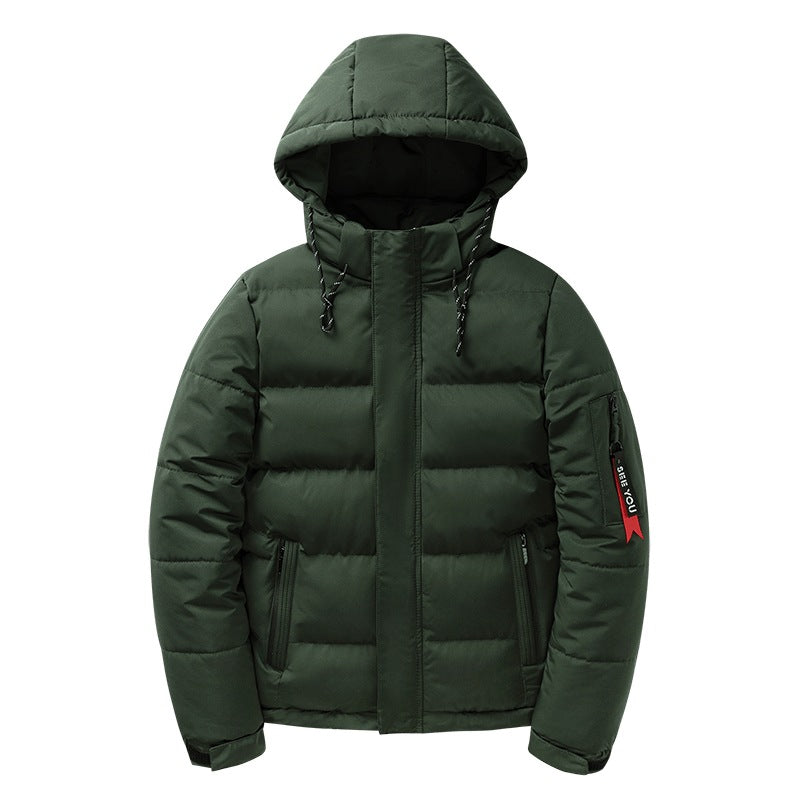 Herren-Parka aus Polyesterfaser, gefüttert – Bild 4 | LuxeStyle
