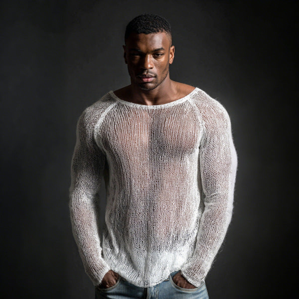 Luftiges Langarmshirt für Herren