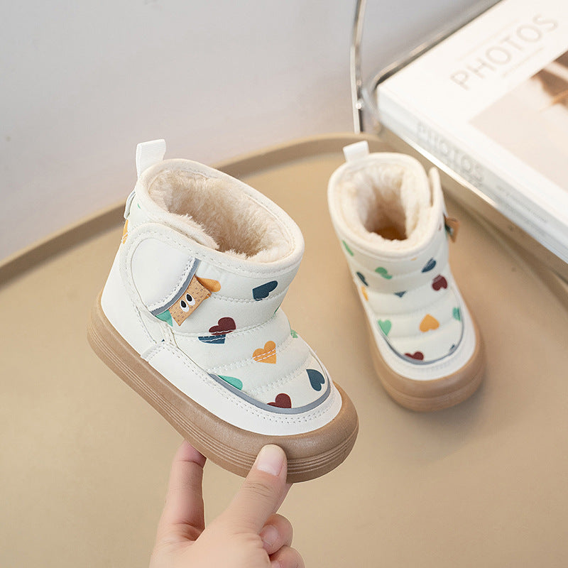 Warme, rutschfeste Kinder Winterstiefel – Bild 2 | LuxeStyle