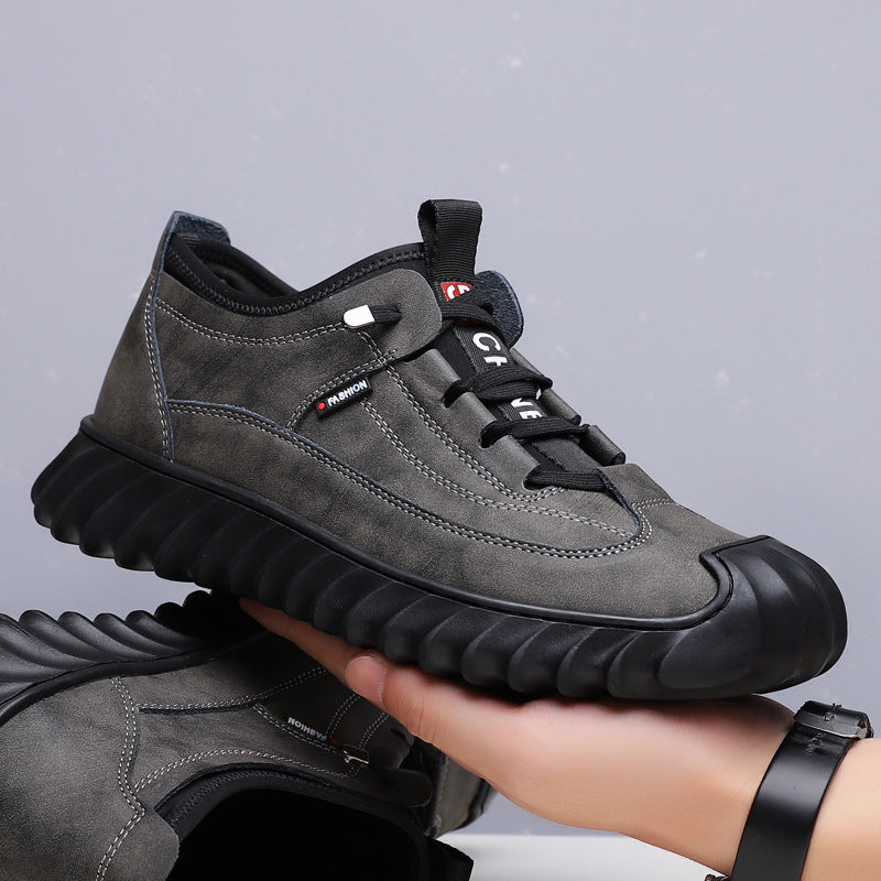 Herren Sneaker aus Kunstleder – Bild 3 | LuxeStyle
