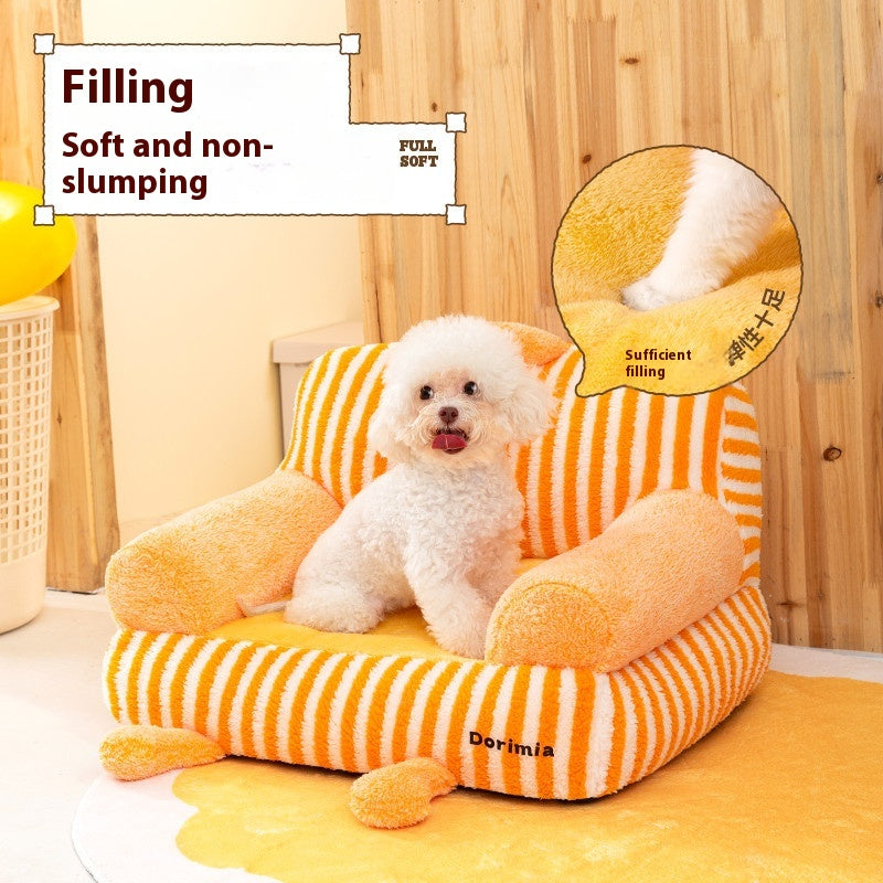 Hundebett «Four Seasons» – Gemütlich & Waschbar