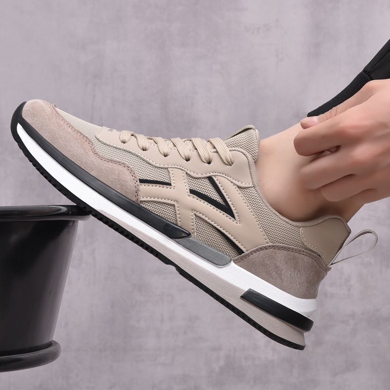 Leder Sneaker Atmungsaktiv Bequem – Bild 1 | LuxeStyle