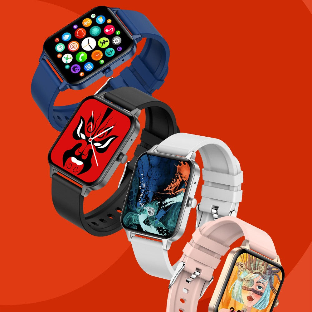 Smartwatch mit Bluetooth-Anrufen & Herzfrequenz