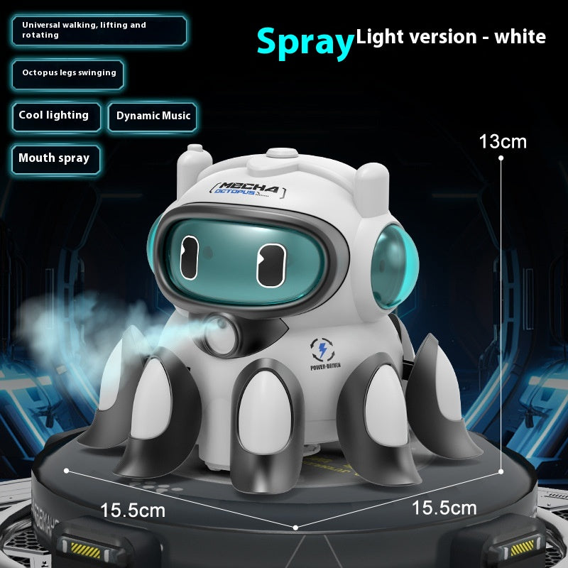 Elektrisches Oktopus-Spielzeug mit Sound & Licht