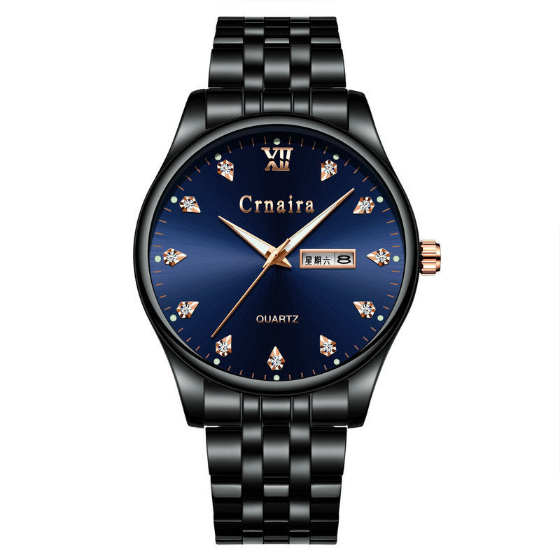 Business Herren Mode Quarz Kalender wasserdichte Uhr – Bild 3 | LuxeStyle
