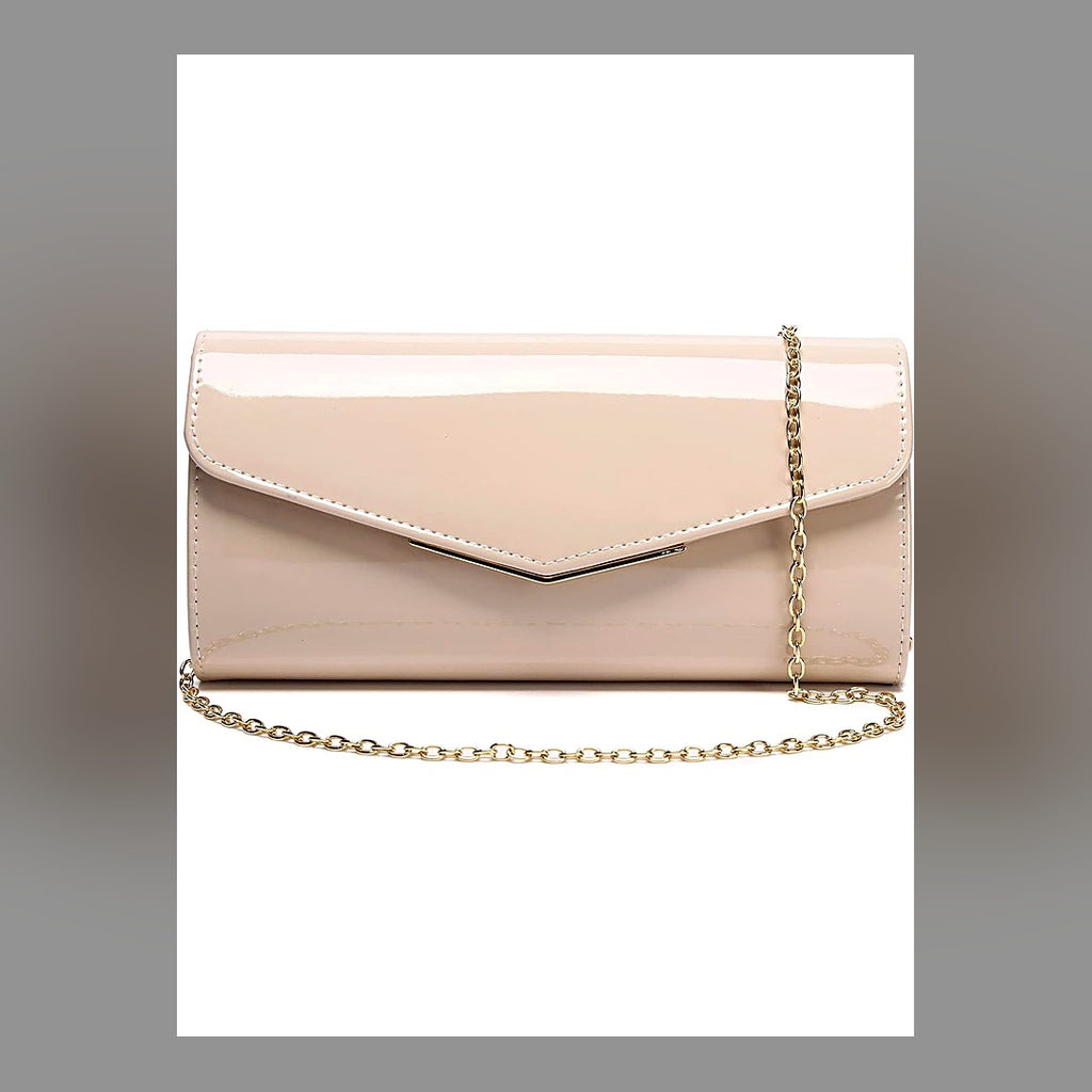 LuxeStyle-Edit · Elegante Umhängetasche in Lack-Optik – Crossbody, kompakt (3 Farben)