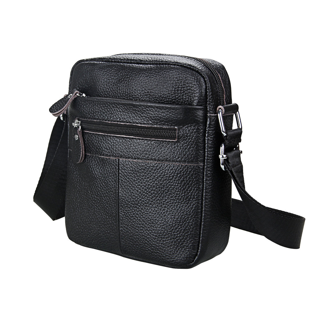 Genuine Leder Crossbody Umhängetasche für Herren – Bild 4 | LuxeStyle
