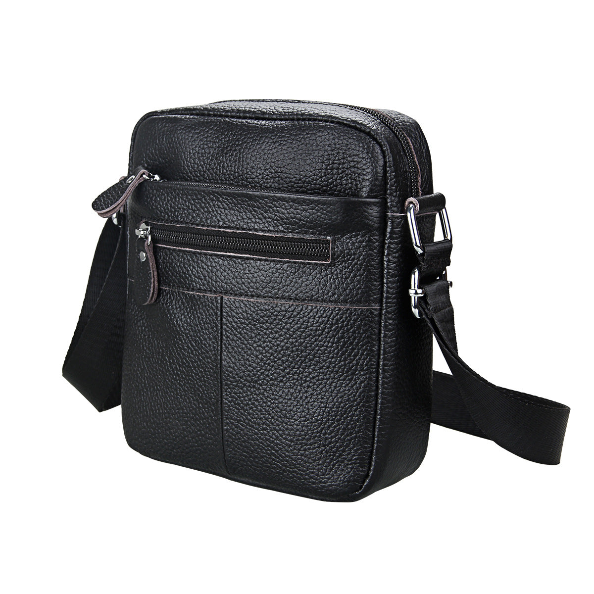 Genuine Leder Crossbody Umhängetasche für Herren – Bild 4 | LuxeStyle