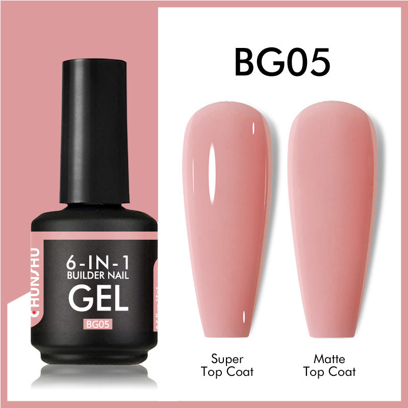 6-in-1 Verlängerungsgel für Nägel, 15ml – Bild 4 | LuxeStyle