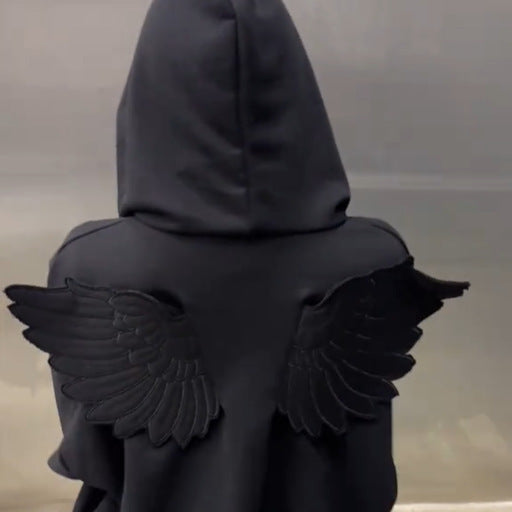 Kapuzenpullover mit Engelsflügeln
