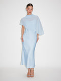 Leicht Luxus Schulterumhangkleid Damen