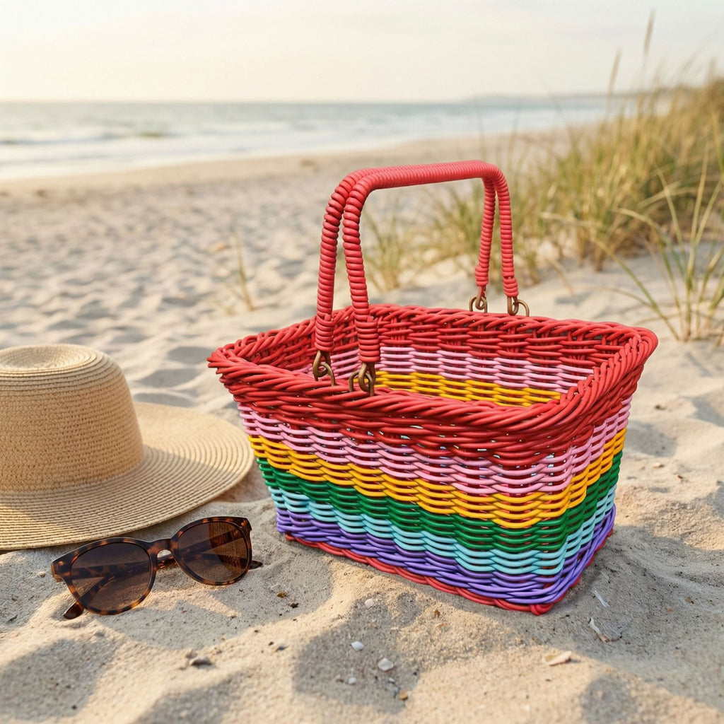 Handgeflochtener Rattan-Look Korb | LuxeStyle