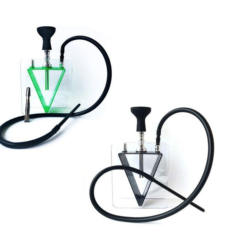 Acryl Shisha-Set mit Kunststoffkessel