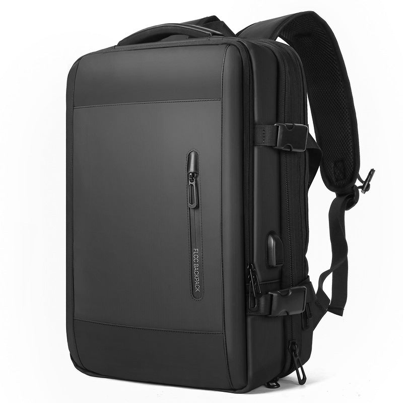 Grosser, wasserdichter Business-Rucksack für 17" Laptop – Bild 4 | LuxeStyle