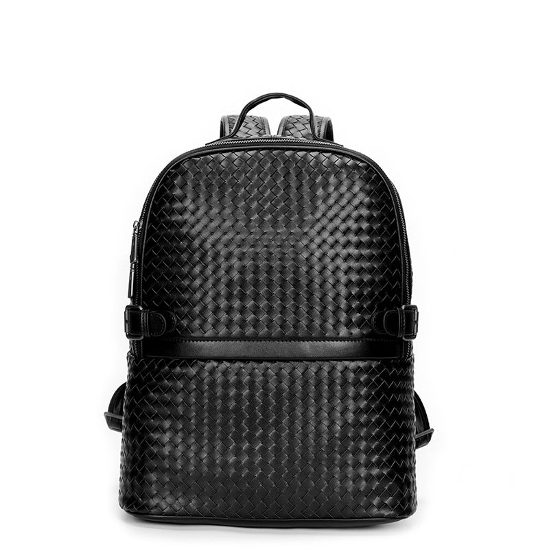 Geflochtener Herren Rucksack – Bild 2 | LuxeStyle