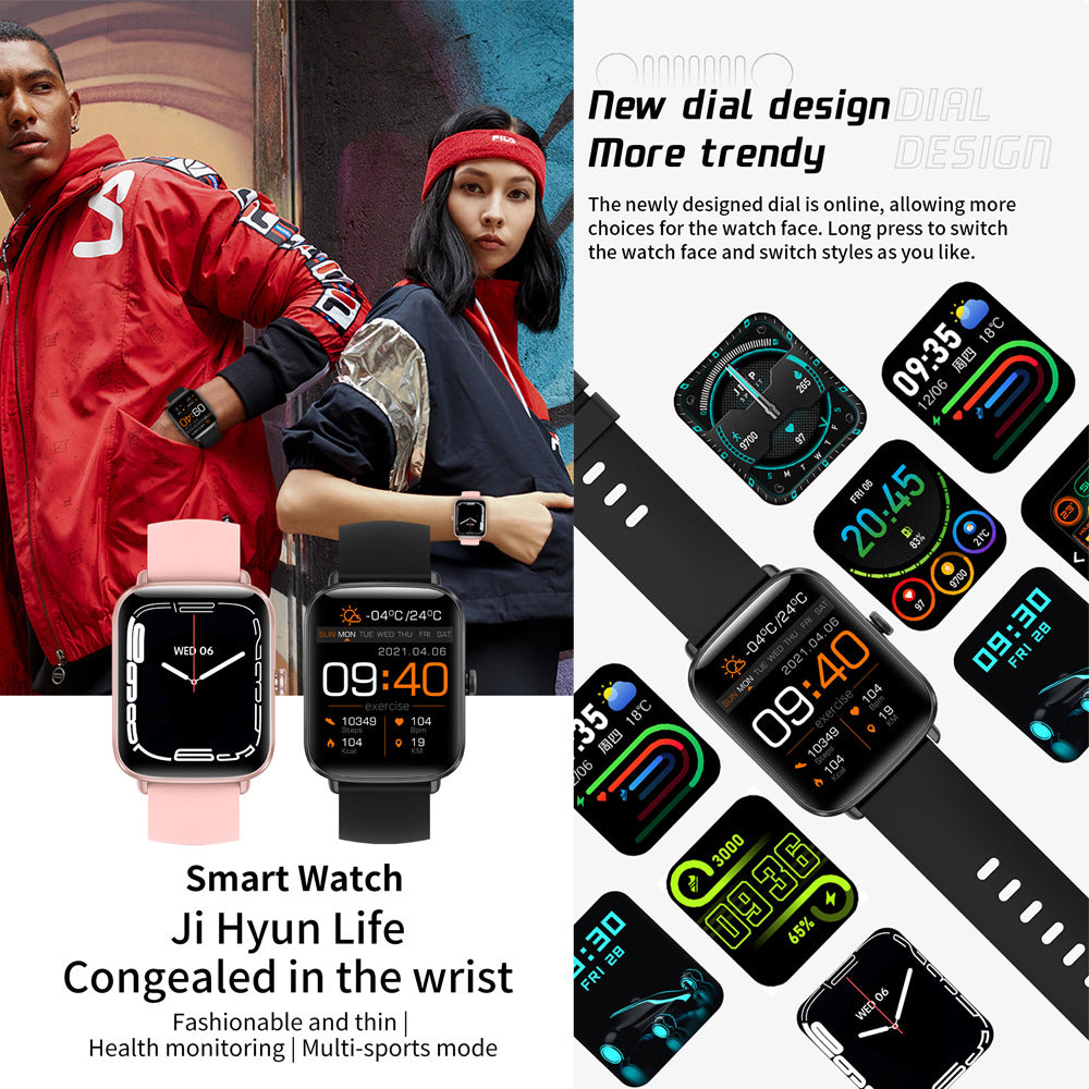 Smartwatch mit Herzfrequenz, Schlafanalyse und Schrittzähler – Bild 3 | LuxeStyle