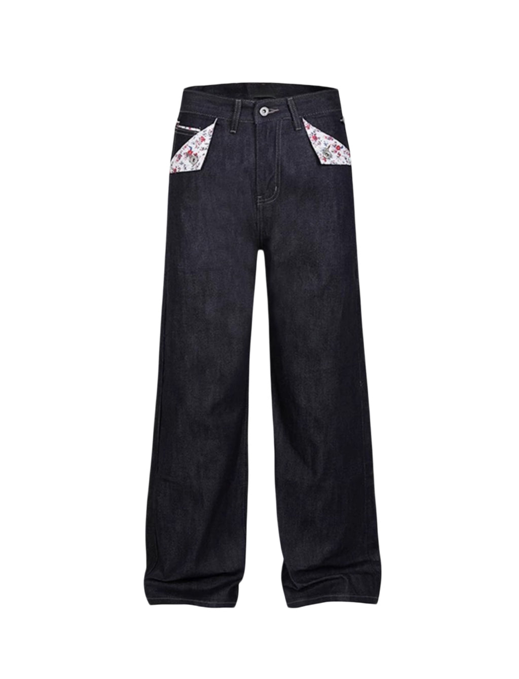 Red-Ear Raw-Edge Slim Jeans für Damen