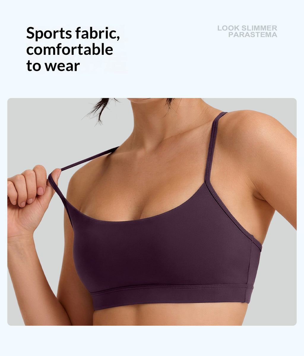 Yoga-Sport-BH mit dünnen Trägern