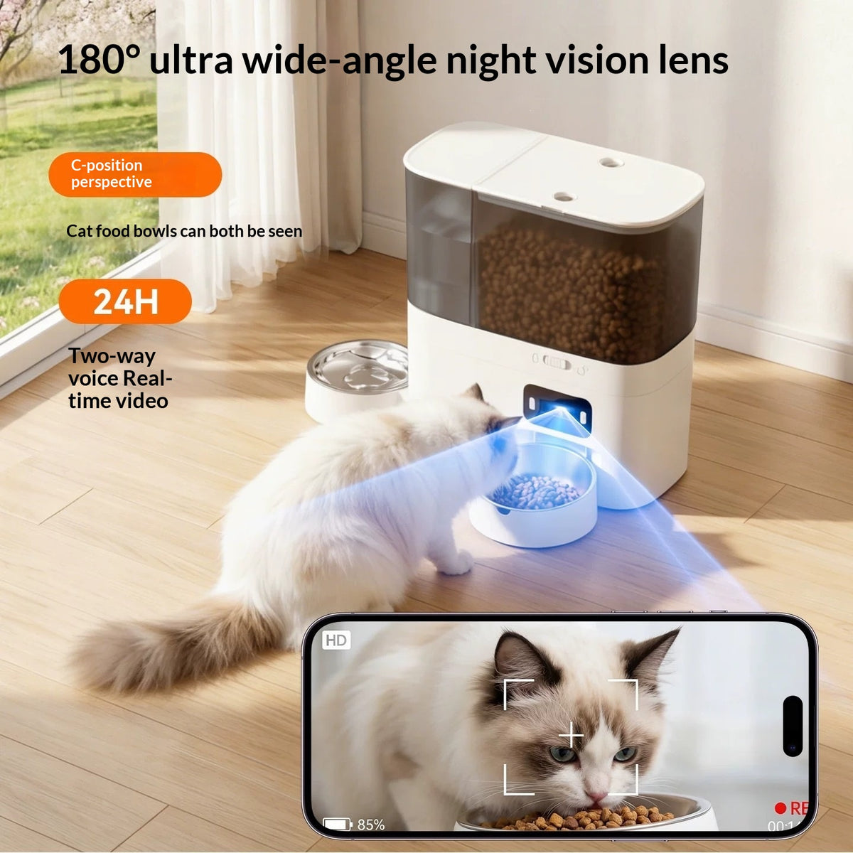 Intelligente Futter- und Wasserschale für Katzen – Bild 6 | LuxeStyle