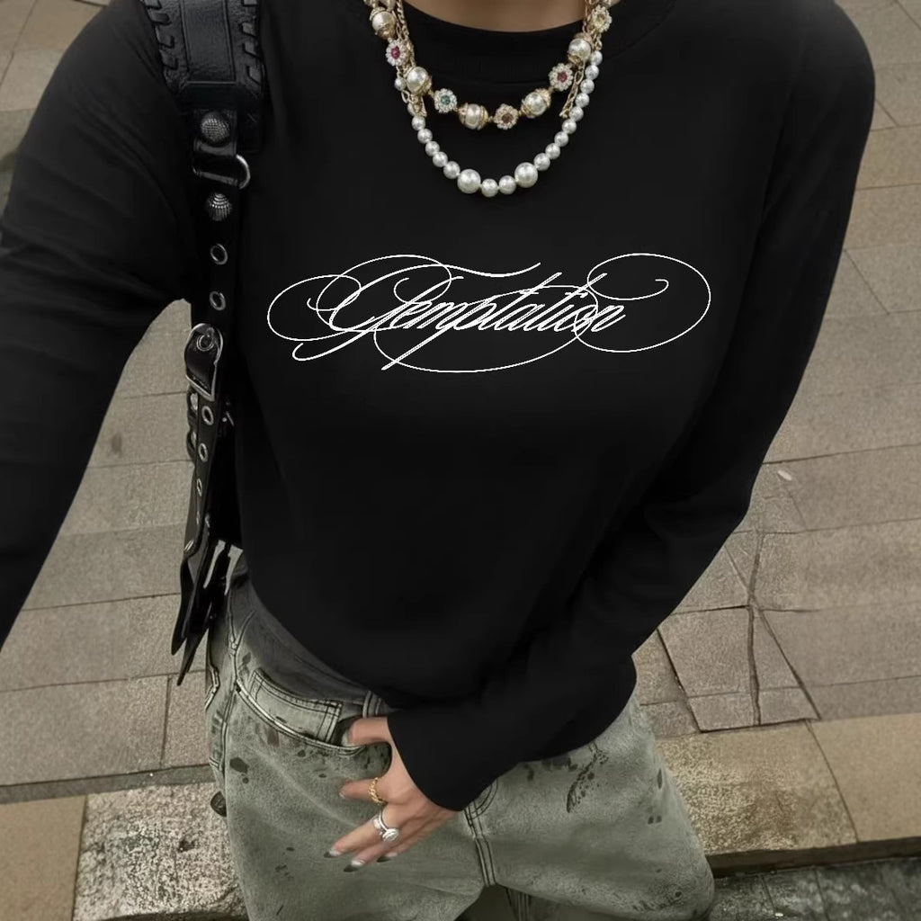 Trendiges Unisex Langarmshirt im American Style – Ansicht 4