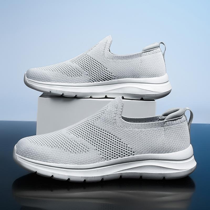 Sportliche Slip-on Mesh Freizeitschuhe – Bild 4 | LuxeStyle