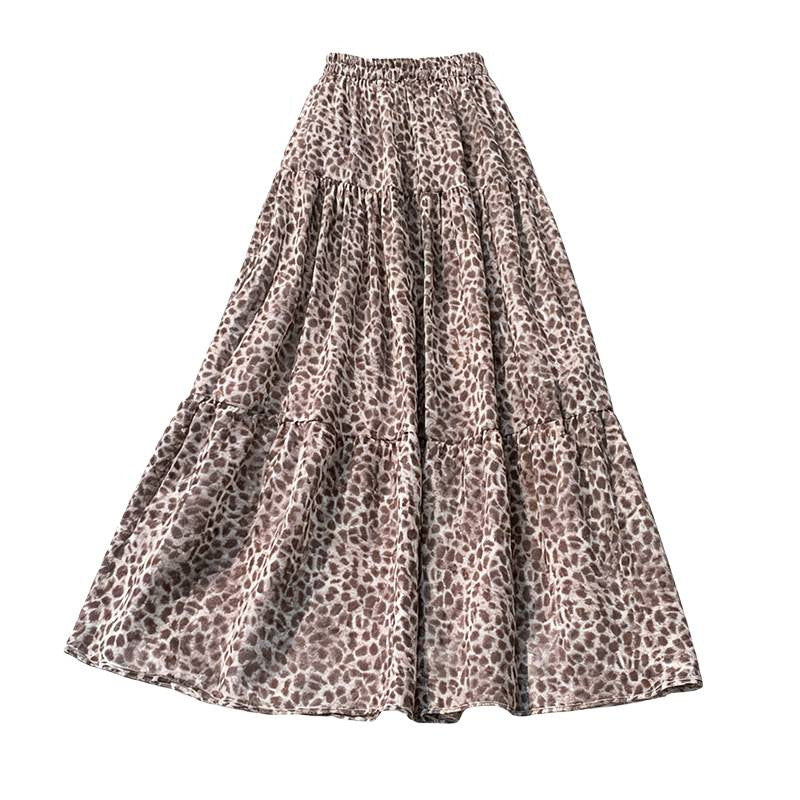 Vintage-Leopardenprint Midi-Kleid – Bild 1 | LuxeStyle