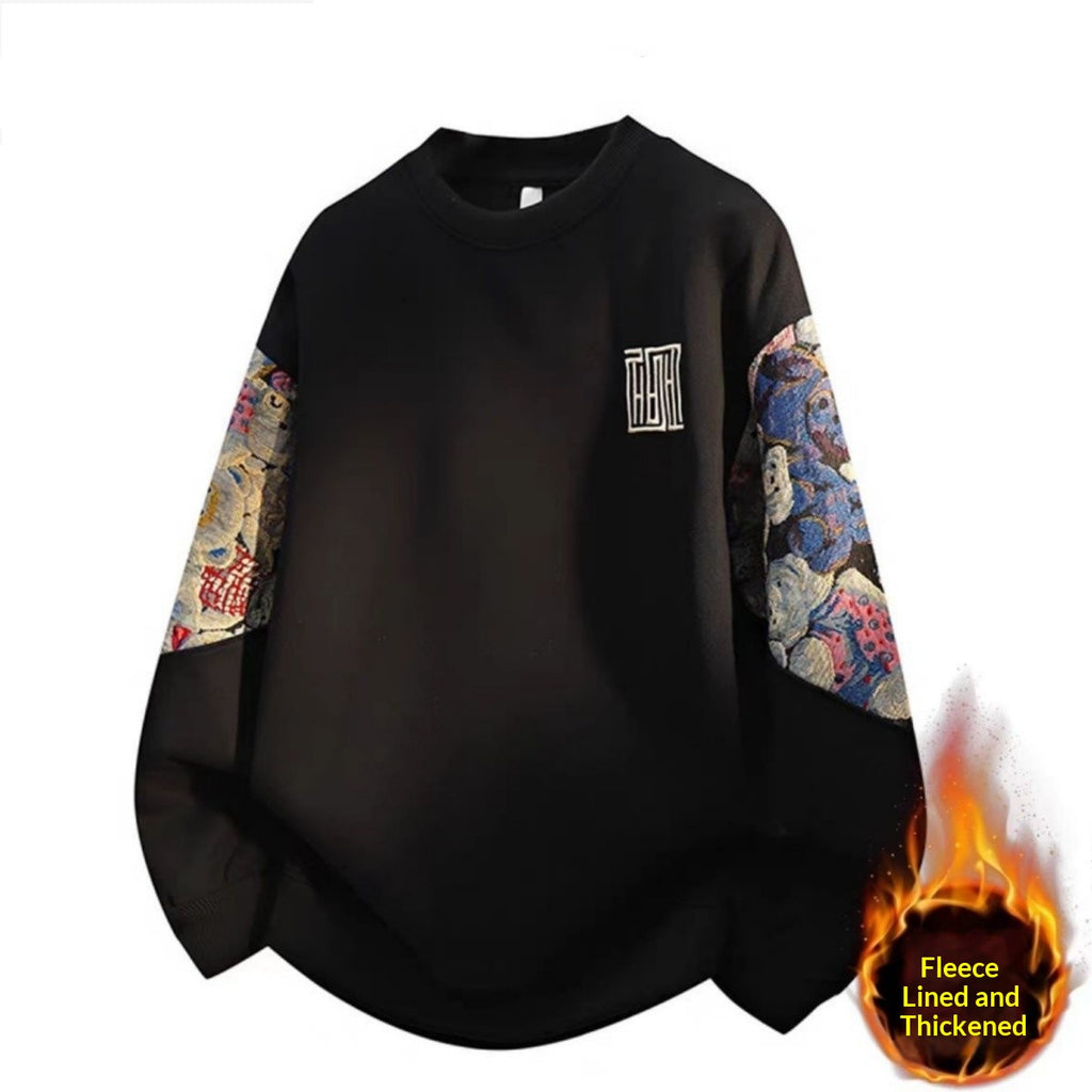 Ethnischer Vintage-Pullover