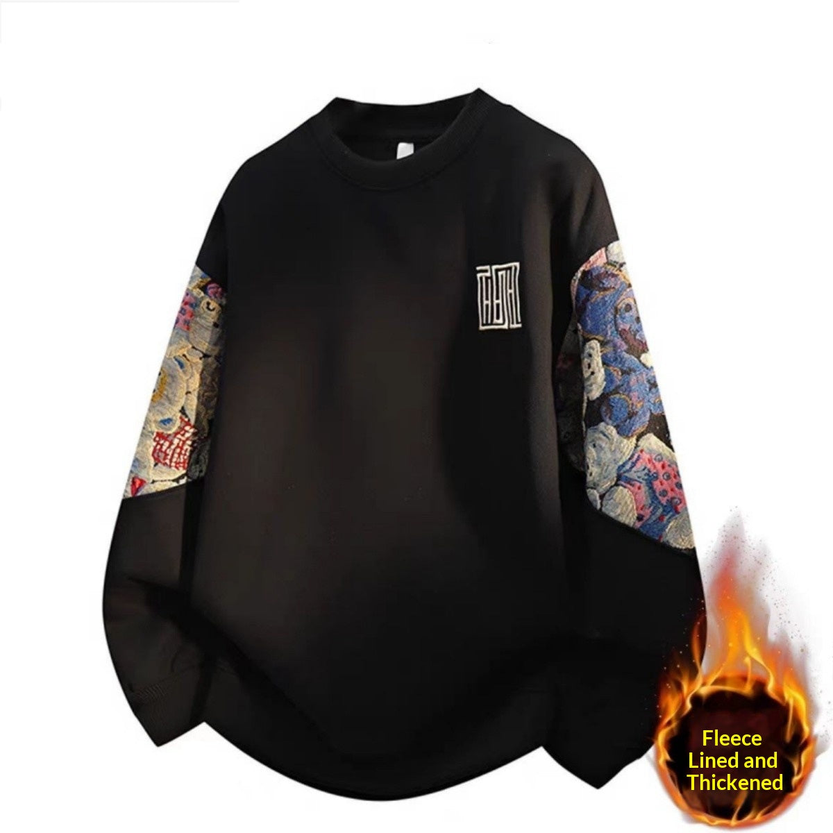 Ethnischer Vintage-Pullover