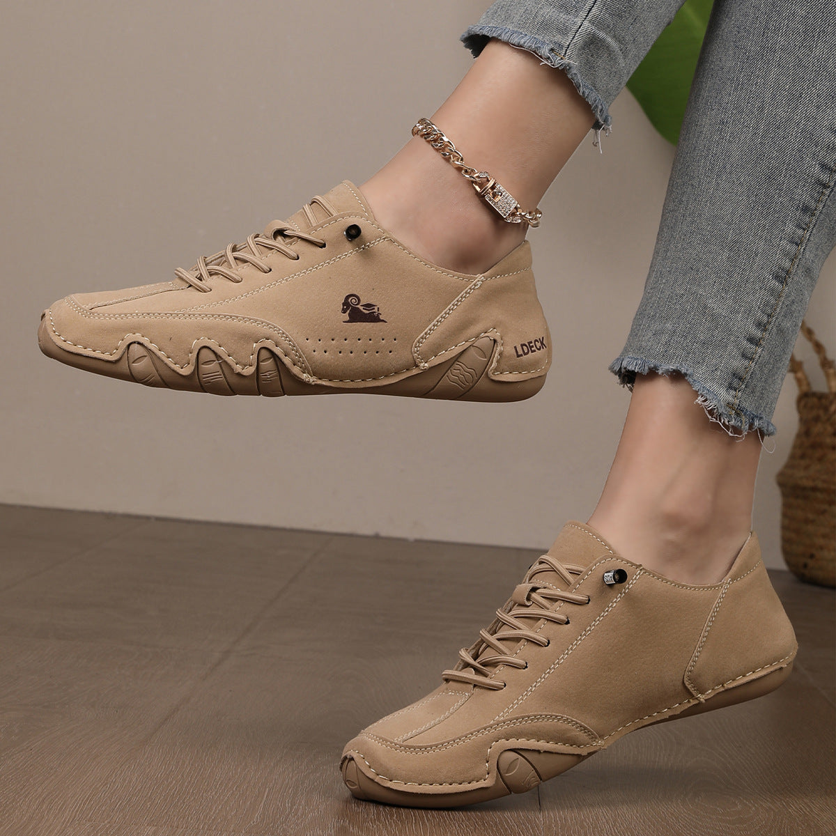 Damen-Schuhe aus Leder