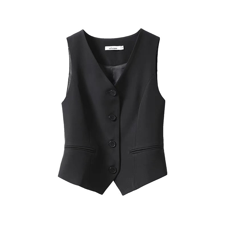 Elegante Blazer-Weste für Damen