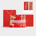 Rotes Handtuchgeschenkset