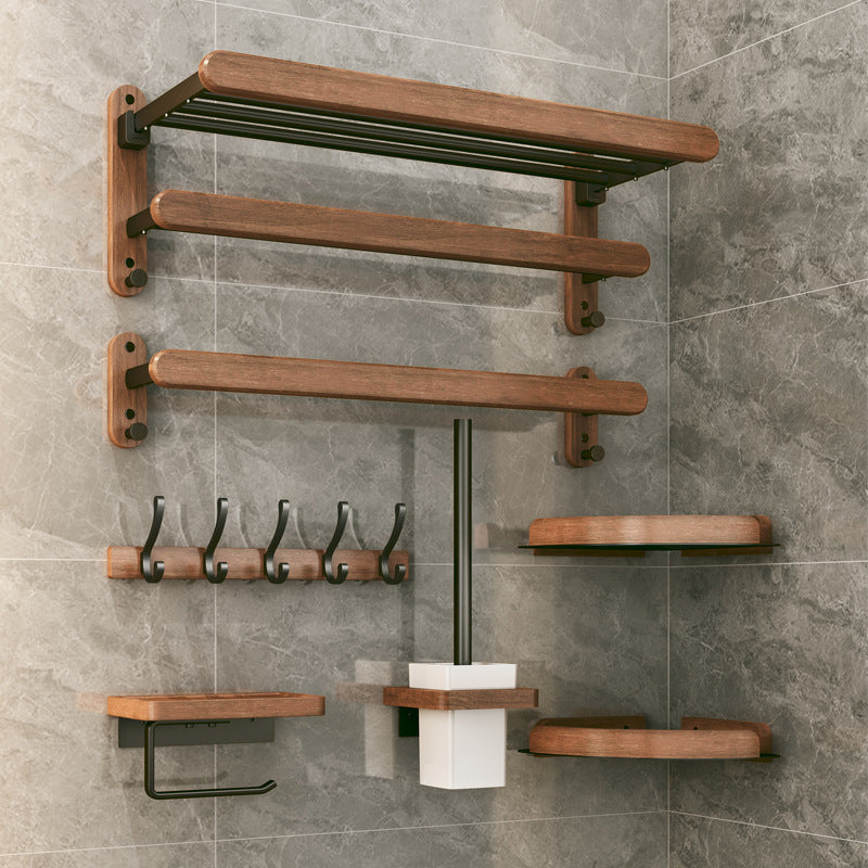 Doppellagiges Handtuchregal zur Wandmontage – Bild 8 | LuxeStyle