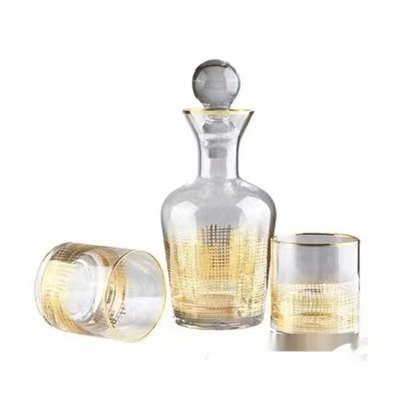 Bar-Set mit Golddraht-Glas – Bild 2 | LuxeStyle