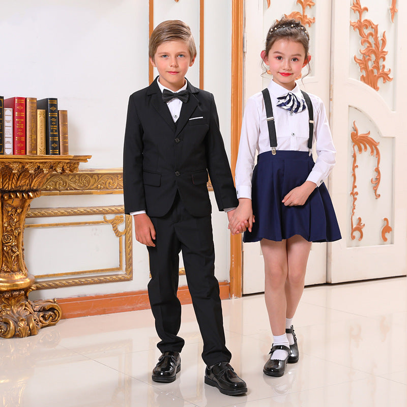 Weisse Kinder-Lederschuhe mit Klettverschluss – Bild 2 | LuxeStyle