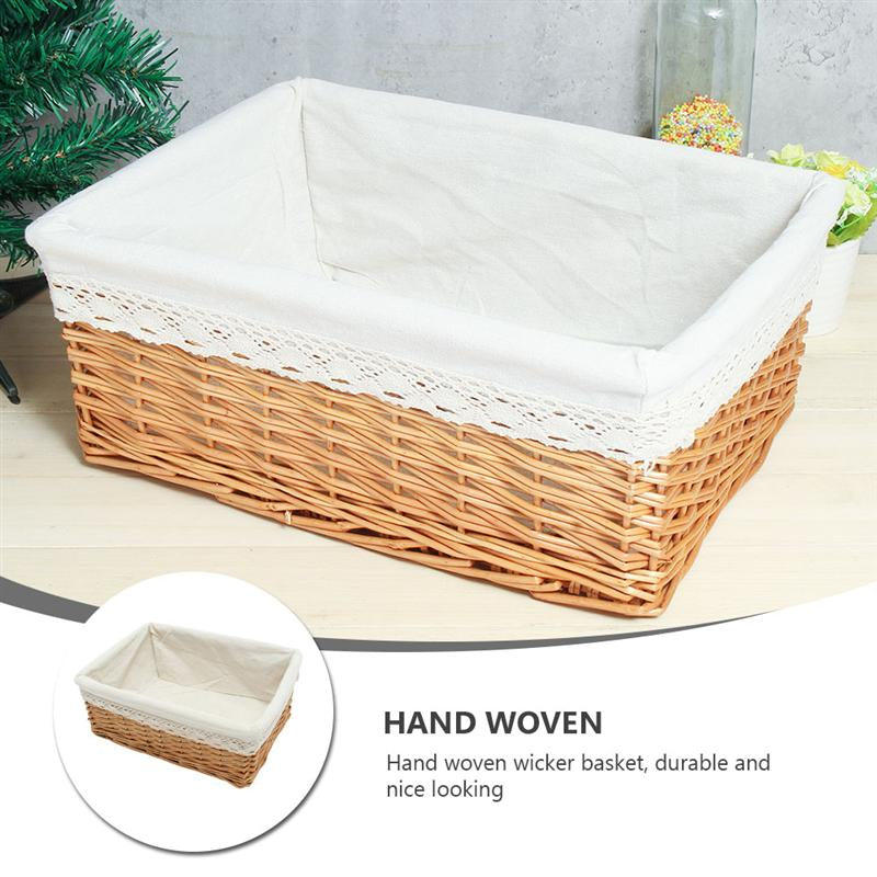 Korb Weide Aufbewahrungsbox – Bild 5 | LuxeStyle