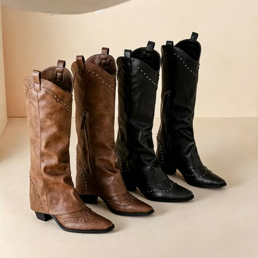 Retro Western Boots