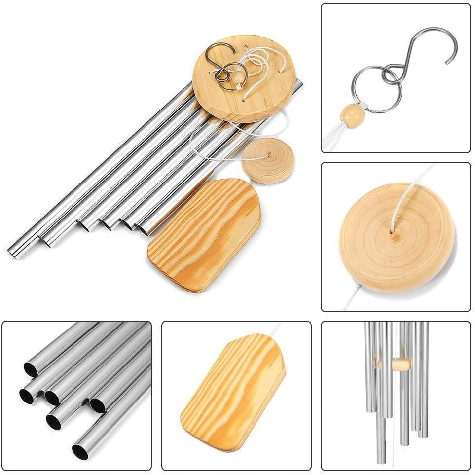 Klassisches Windspiel aus Holz und Metall – Bild 11 | LuxeStyle